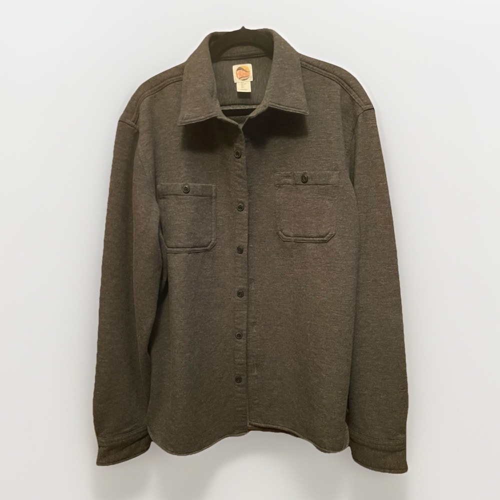 C&C California Button Up Long Sleeve Shirt Grey‎ Size L